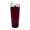 Vintage Ruby Red Glass Cocktail Shaker Side View | The Hour Shop