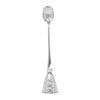 Vintage Napier Silver Plate Jigger Bar Spoon Opener Front | The Hour