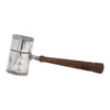 Vintage Napier Wood Handle Silver Plate Gavel Jigger Side | The Hour