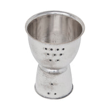 Vintage Napier Silver Plate Dotted Double Jigger | The Hour