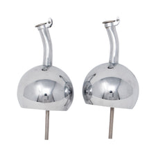 Vintage Chrome Ball Top Pour Spouts | The Hour