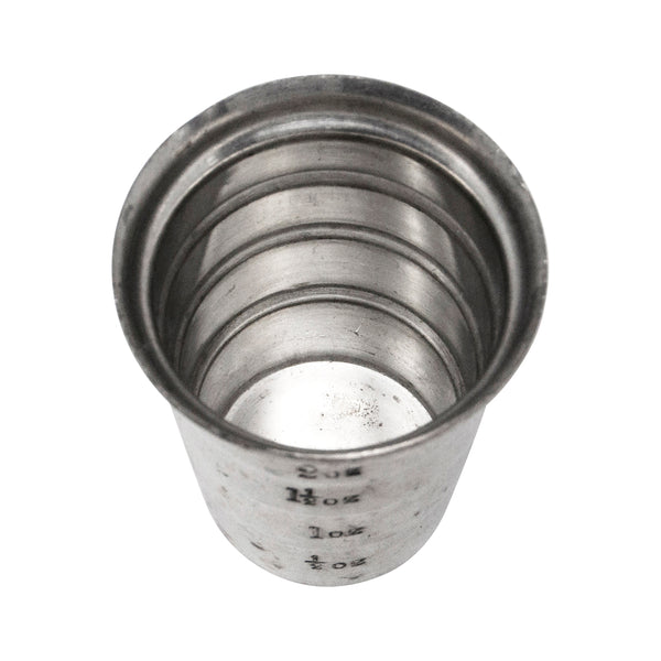 Vintage Aluminum Measuring Cup With Lip 