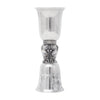 Vintage Fanciful Middle Silver Plate Double Jigger | The Hour