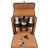 Vintage German Black Case Travel Bar Set | The Hour Shop