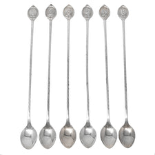 Vintage Silver Plate Numbered Stir Spoons | The Hour Shop
