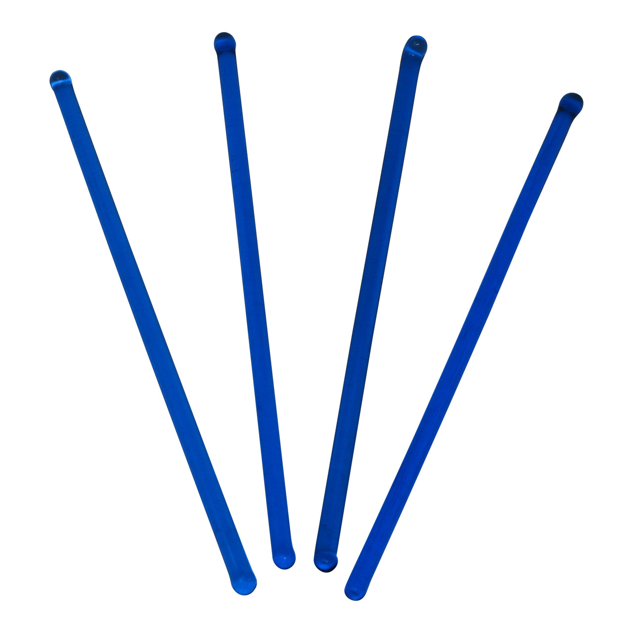 Vintage Blue Glass Stirrers | The Hour Shop