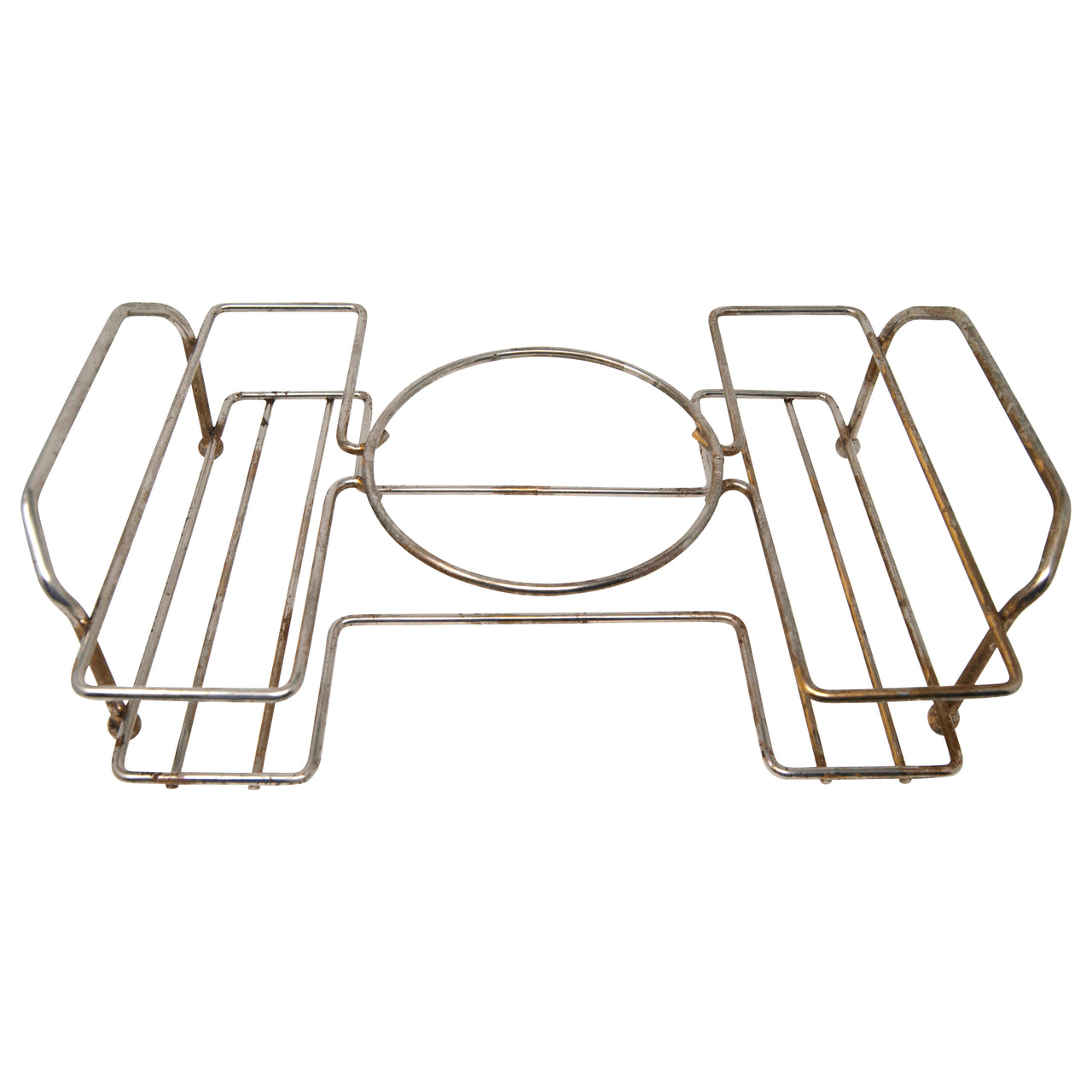 Vintage Silver Ice Bucket Glasses Caddy Top | The Hour Shop