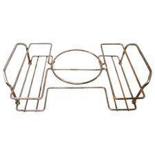 Vintage Silver Ice Bucket Glasses Caddy Top | The Hour Shop