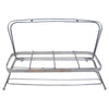 Vintage Silver Square Handle Slot Caddy | The Hour Shop