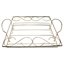 Vintage Gold Figure 8 Slots Caddy Top | The Hour Shop