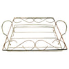 Vintage Gold Figure 8 Slots Caddy Top | The Hour Shop