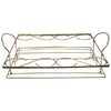 Vintage Gold Figure 8 Slots Caddy | The Hour Shop