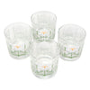 The Modern Home Bar White Iris Rocks Glasses Top | The Hour Shop