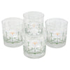 The Modern Home Bar White Iris Rocks Glasses | The Hour Shop