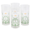 The Modern Home Bar White Iris Collins Glasses Design | The Hour Shop