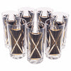 Black & Gold Graphic Collins Glasses, The Hour Shop Vintage