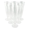 Etched Flower Crystal Pilsner Glasses