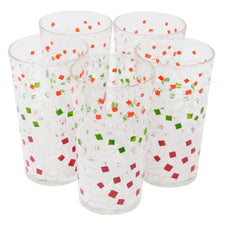 Vintage Confetti & Swirls Tumblers | The Hour Shop