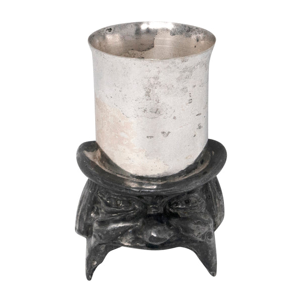 Vintage Silver Plate Top Hat Jigger Bottle Opener The Hour Shop