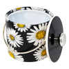 Vintage Kraftware Black Yellow White Daisy Ice Bucket | The Hour