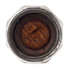 Vintage Apollo Silver Plate Cocktail Shaker Cork Cap Interior | The Hour Shop
