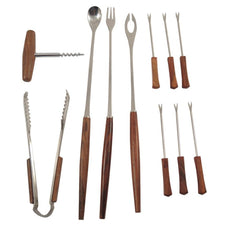 The Hour Shop, Vintage Wood Japanese Bar Tool Set