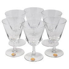 Vintage German Crystal Sherry Stems | The Hour Shop