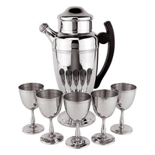 Farberware Chrome 6 Piece Cocktail Shaker Set