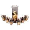 Vintage "The Time Is Now" Cocktail Pitcher Set Top | The Hour Shop