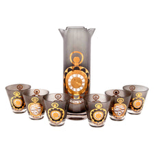 Vintage "The Time Is Now" Cocktail Pitcher Set | The Hour Shop