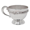 Vintage Poole Silver Plate Punch Bowl Set Cup Left | The Hour Shop