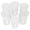 Vintage Etched Dashes Collins Glasses Top | The Hour Shop