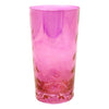 Draping Pink Iridescent Cocktail Pitcher Set