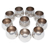 William Rogers Silver Plate Tapered Roly Poly Cups Tops | The Hour Shop