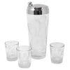 Vintage Frosted Circus Motif Cocktail Shaker Set | The Hour Shop