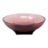 Vintage Small Round Amethyst Glass Bowl Side | The Hour