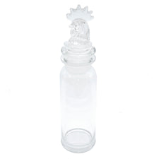 Heisey Glass Rooster Cocktail Shaker