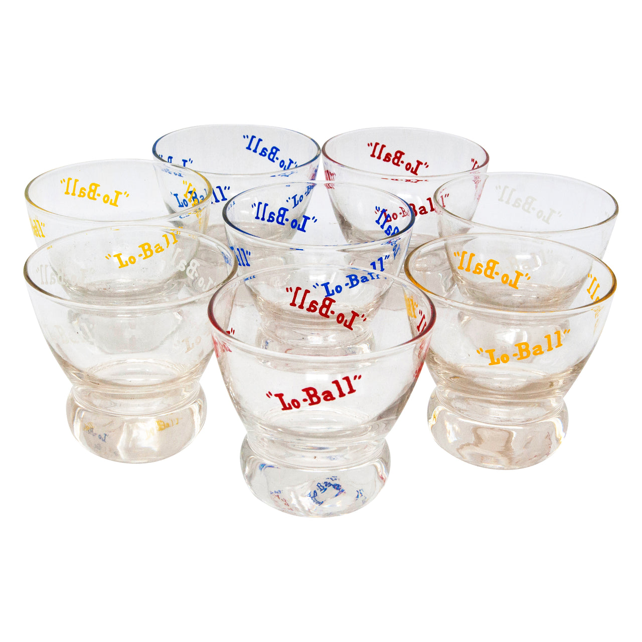 Vintage Eva Zeisel "Lo-Ball" Rocks Glasses | The Hour Shop