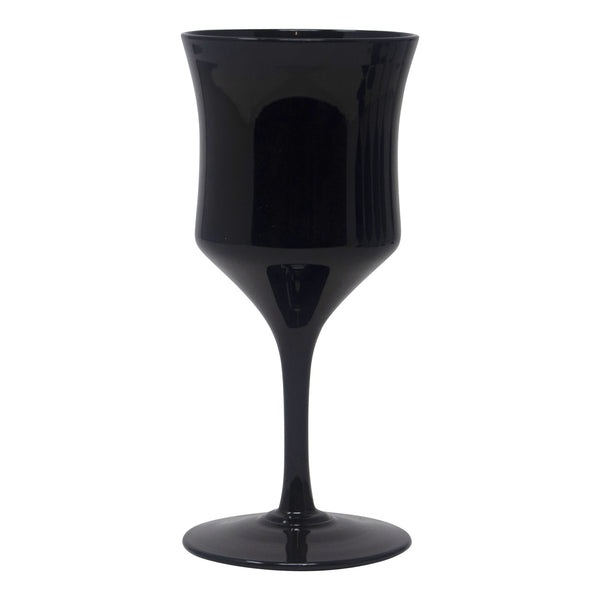 4 Handblown Glass Dark Brown Small Wine Glasses. Vintage Studio Glass Wine  Goblets. Artisanal Smoked Glass Stemware. Home Bar Essentials 