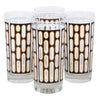 The Modern Home Bar Dots & Dashes Black Collins | The Hour Shop