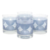 The Modern Home Bar Spellbound Blue Rocks Glasses | The Hour Shop