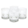 The Modern Home Bar Spellbound White Rocks Glasses | The Hour Shop