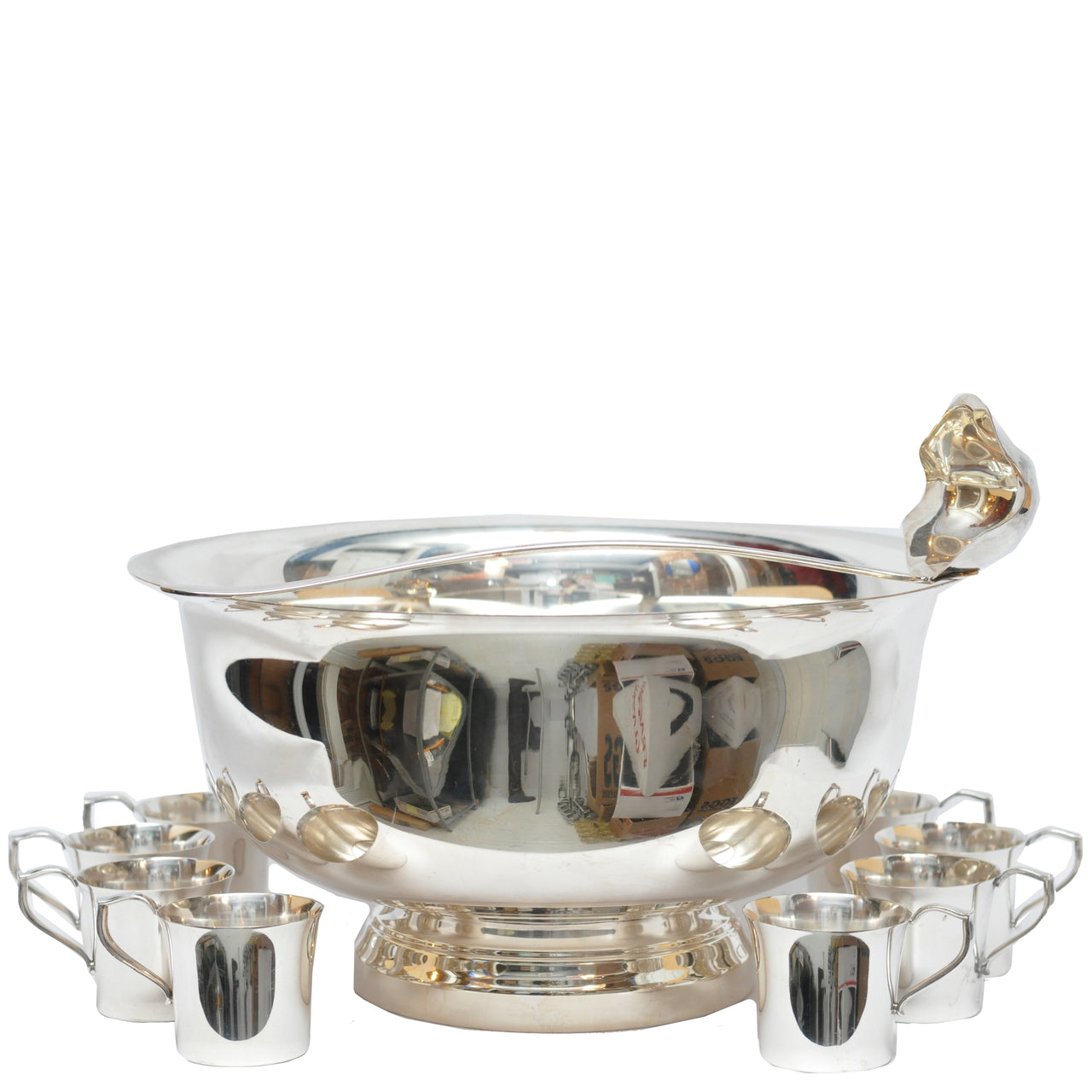 Wallace Silver plate Punch Bowl Set