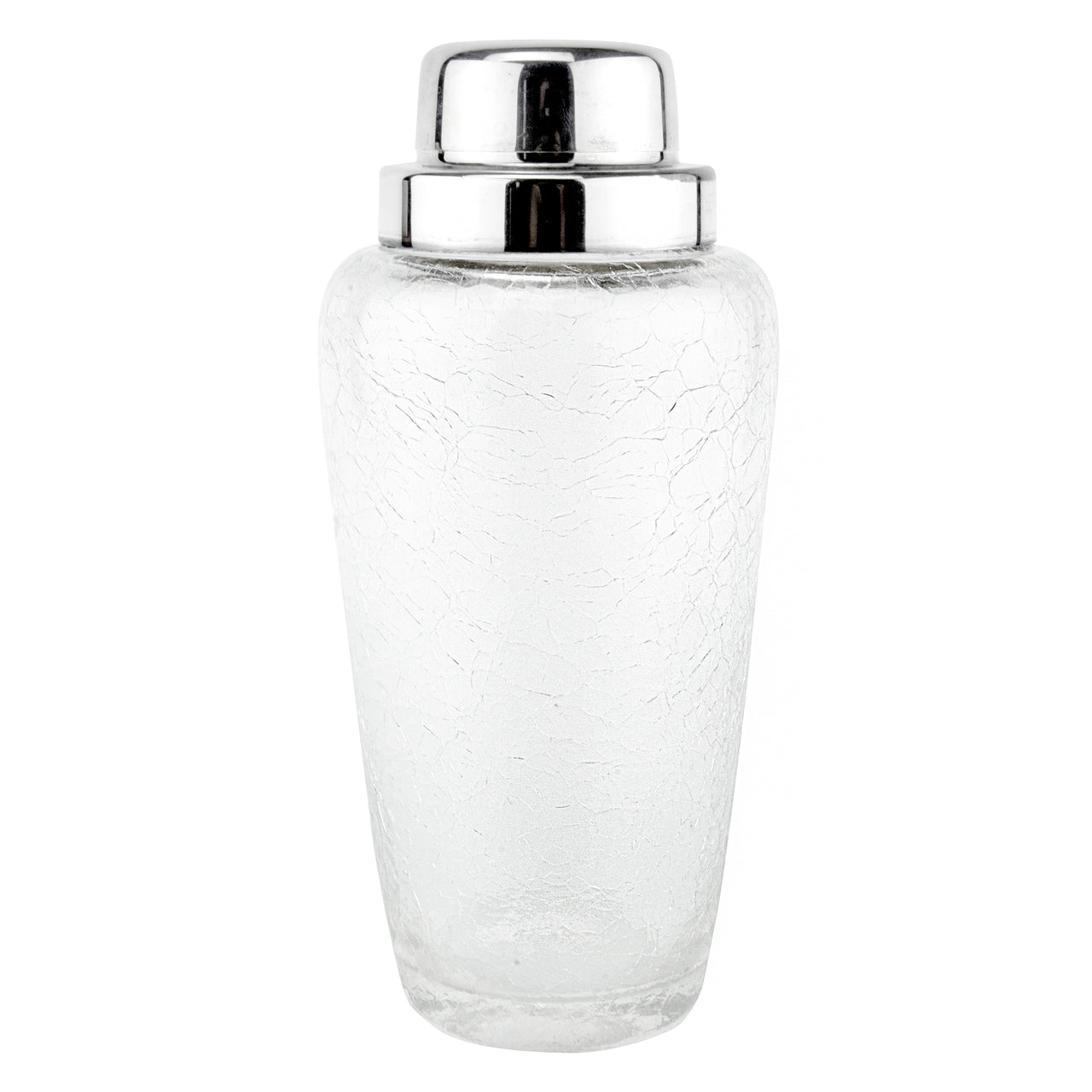 Kristall Crackle Glass Cocktail Shaker