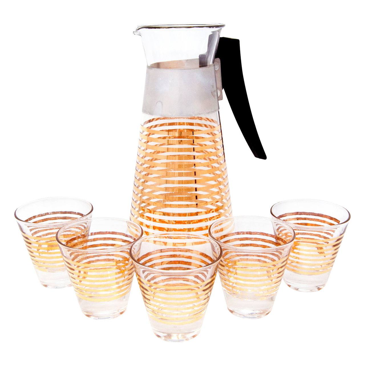 https://thehourshop.com/cdn/shop/products/11050-Vintage-Gold-Striped-Pyrex-Beaker-Cocktail-Pitcher-Glasses-Set_1280x1280.jpg?v=1606344988