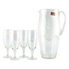 Avitra Iridescent Glass Cocktail Pitcher Set | The Hour Vintage