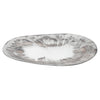 Vintage Dorothy Thorpe Sterling Atomic Splash Two Section Tray Side | The Hour Shop