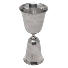 Vintage Silver Plate Bell Shaped Double Jigger | The Hour Shop