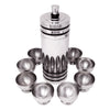 Vintage Chase Gaiety Chrome Cocktail Shaker Set Top | The Hour Shop