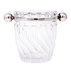 Vintage Cut Crystal Swirls Cocktail Shaker & Ice Bucket Set Ice Bucket | The Hour Shop